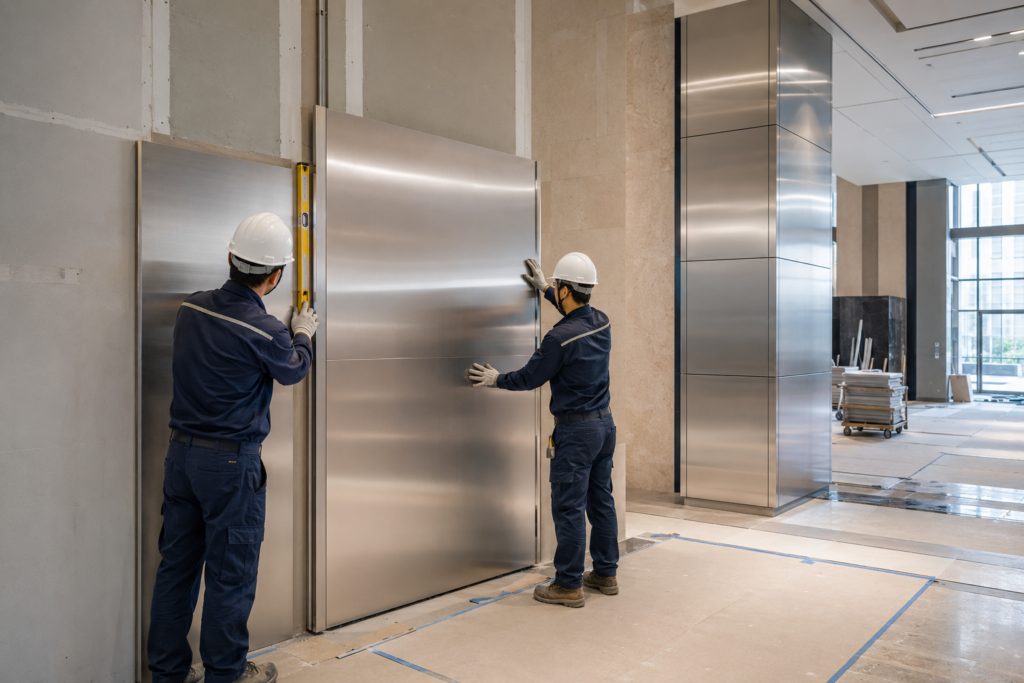 Inox Phúc An gia công & lắp đặt inox tại công trình