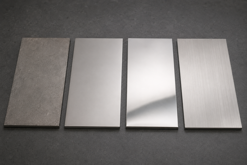 Phân biệt bề mặt inox No.1, 2B, BA và No.4