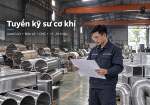 INOX PHÚC AN TUYỂN DỤNG KỸ SƯ CƠ KHÍ – THU NHẬP LÊN ĐẾN 20 TRIỆU/THÁNG